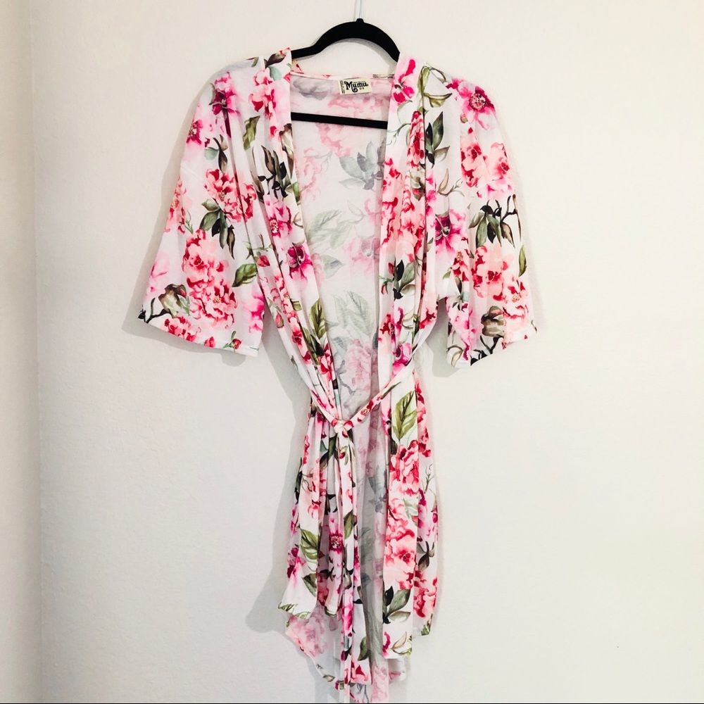 Show me your mum BRIE ROBE ~ GARDEN OF BLOOMS - Picture 5 of 5